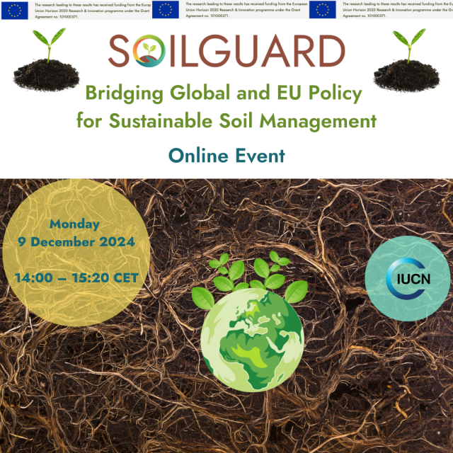 Bridging Global and EU Policy for Sustainable Soil Management